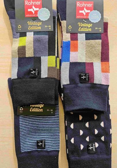 Socken Vintage 80% Cotton