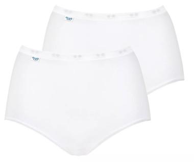 Damen Slip Basic+ Maxi 2 Stück