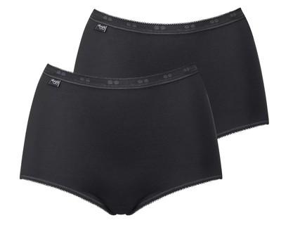 Damen Slip Basic+ Maxi 2 Stück - 0