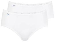 Damen Slip Basic+ Midi 2 Stück - 0