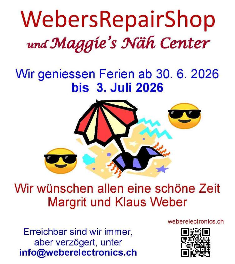 Betriebsferien