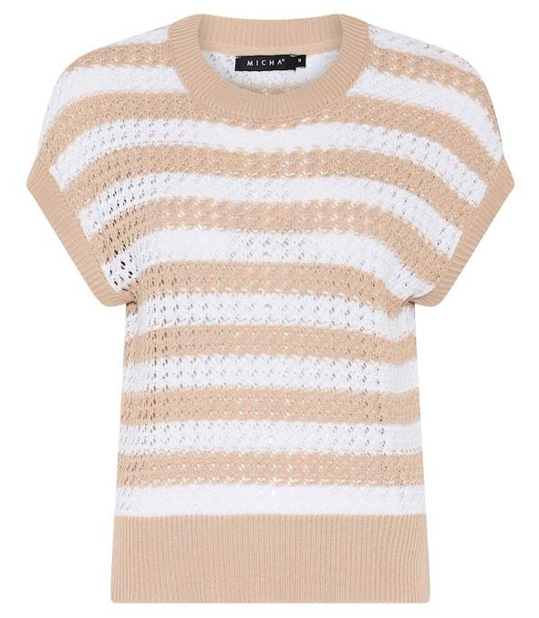 Damen Pullover gestreift