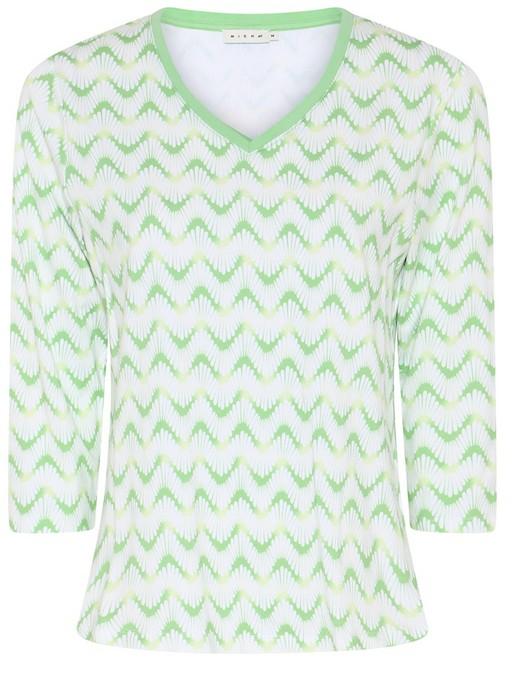 Damen T-Shirt gemustert