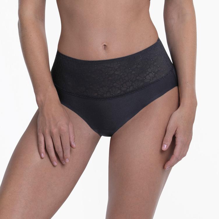 Slip High Waist shadow blue