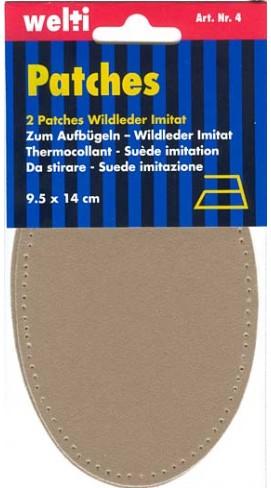 Patches Wildleder Imitat
