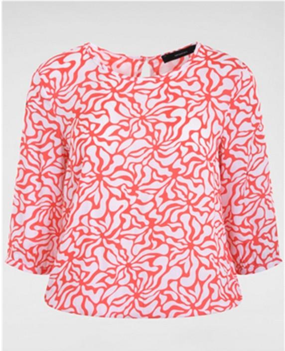 Sommerliches Tunika 1/2 Arm Viscose