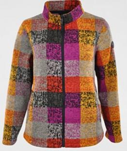 Strickfleecejacke