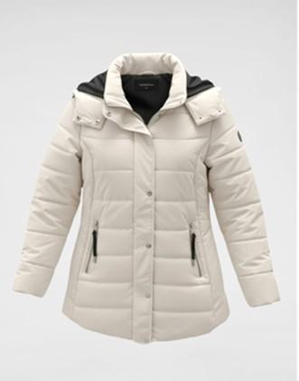 Steppjacke mit abn. Kapuze - 0