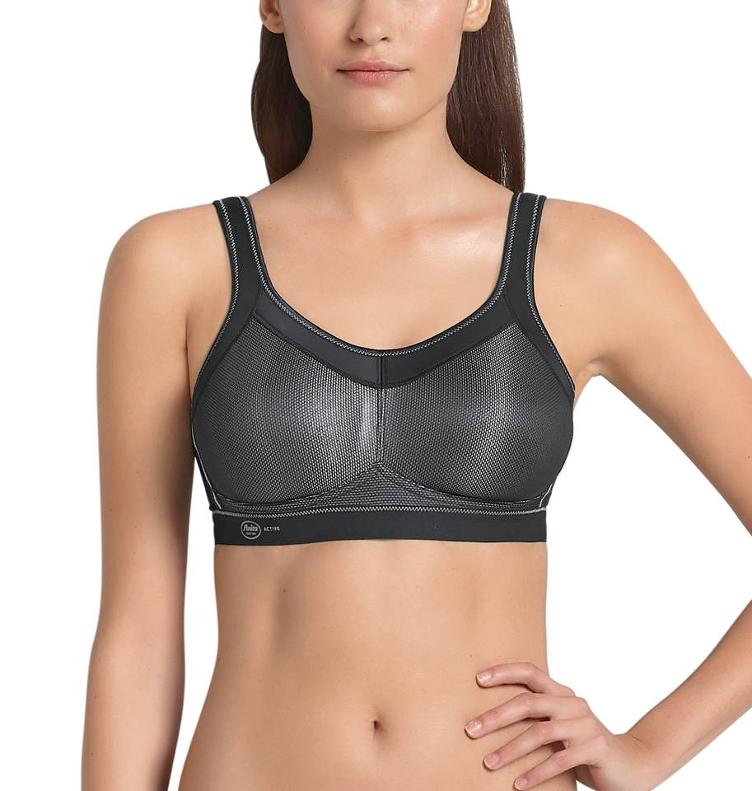 Sport-BH gemoldet black