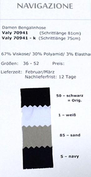 Damenhose Valy Bengalin - 0
