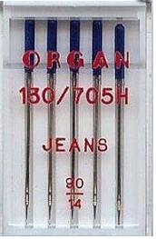Nähmaschinen-Nadeln 5 Stk. Jeans